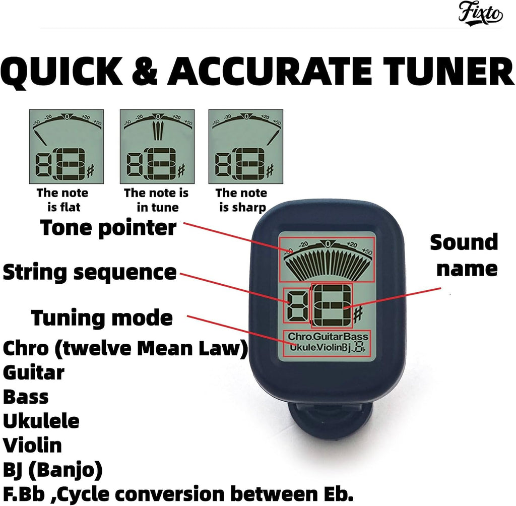 All-In-One Guitar Accessory Kit for Beginner Players