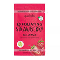 Que Bella Exfoliating Strawberry Peel off Mask - 0.35Oz