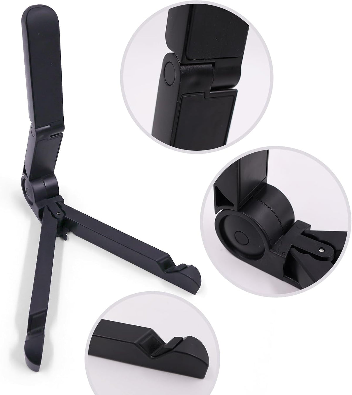 Vinyl Record Display Stand Black Anti-Skid Multifunctional Organizer