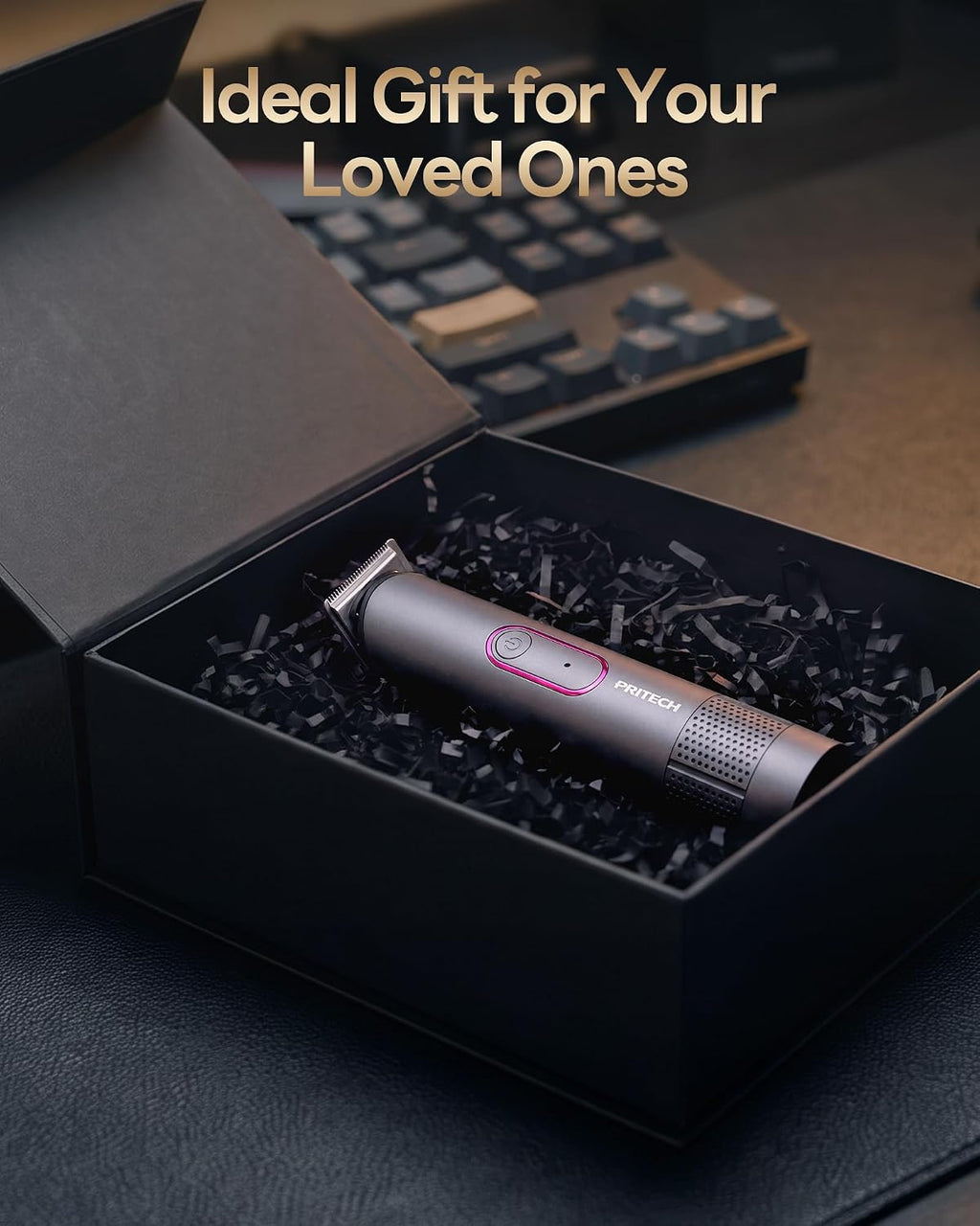 Manscape Body Hair Trimmer for Men, Waterproof Nick-Free Pubic Hair Trimmer