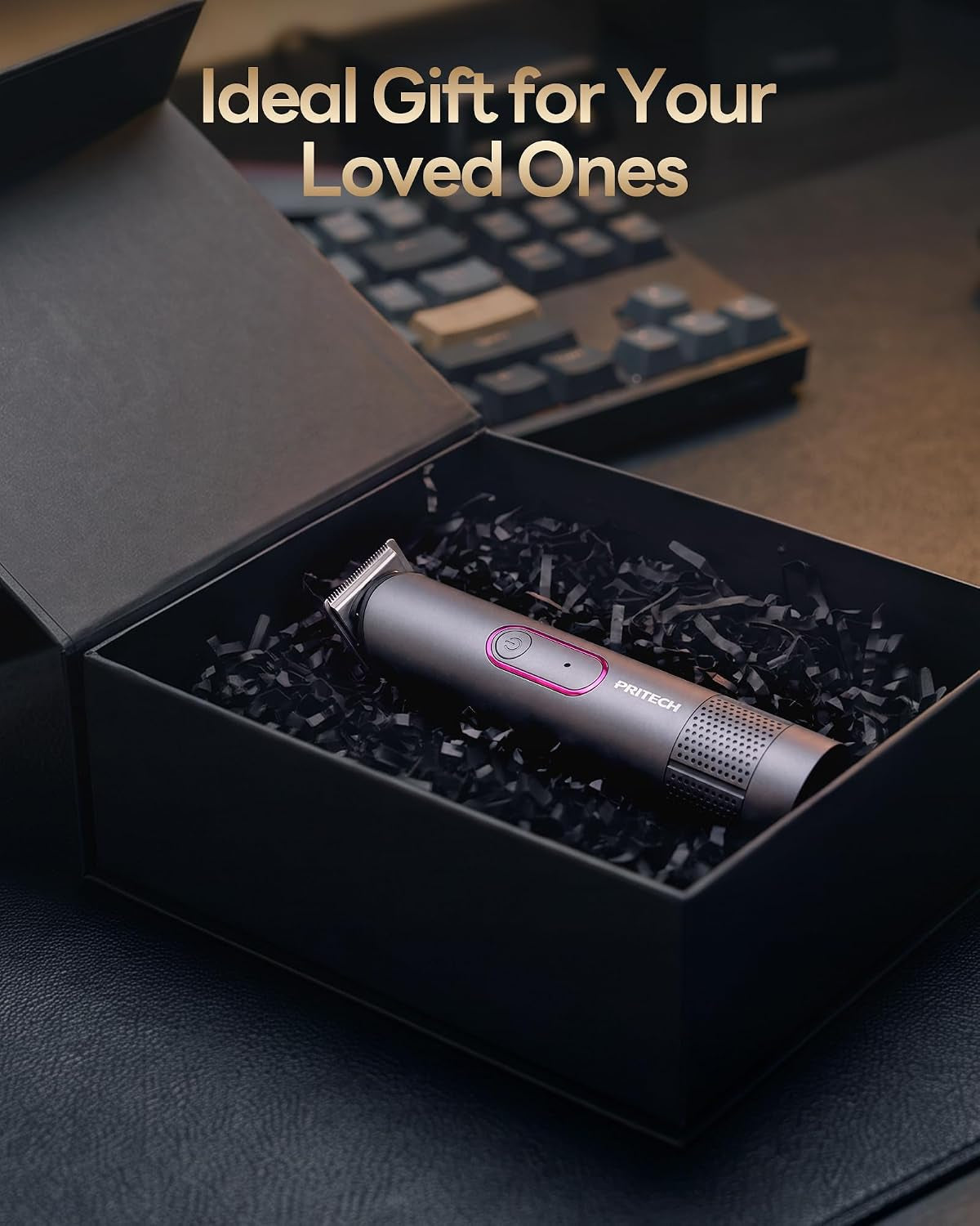 Manscape Body Hair Trimmer for Men, Waterproof Nick-Free Pubic Hair Trimmer