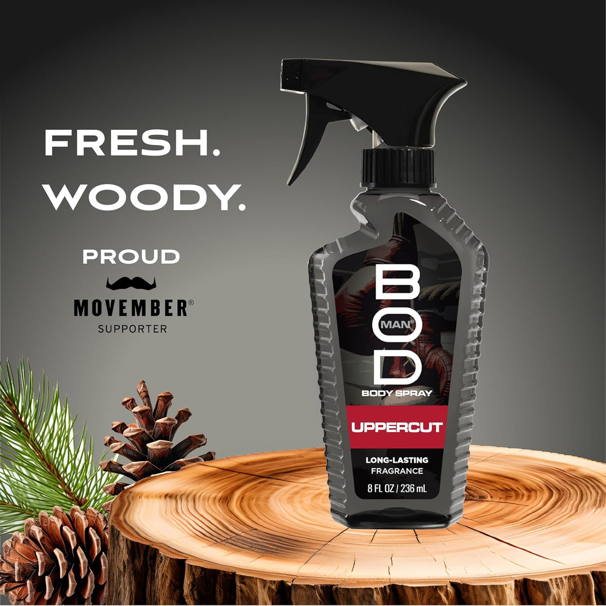 Fragrance Body Spray, Upper Cut, 8 Fl Oz