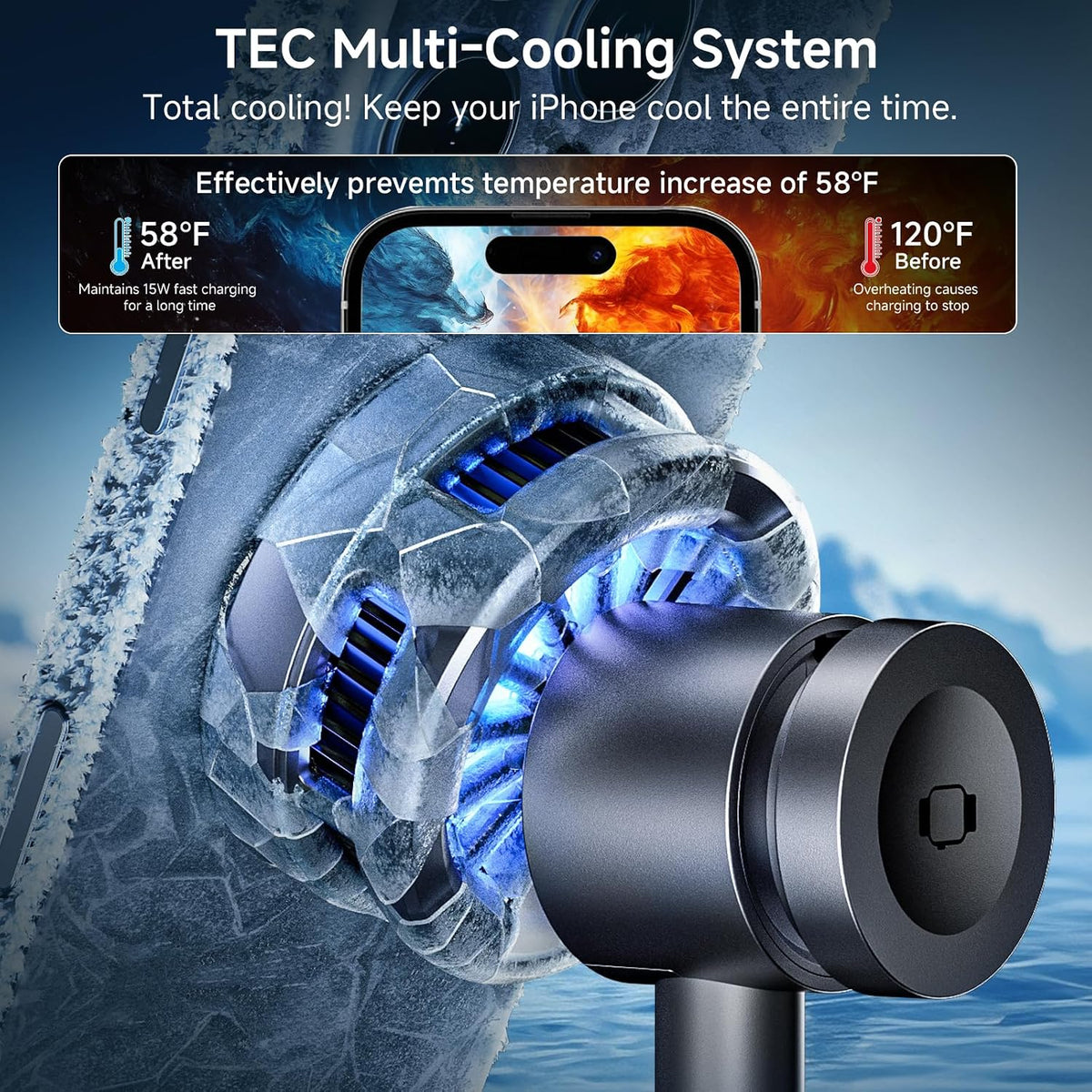 3-In-1 Magnetic Wireless Charging Stand