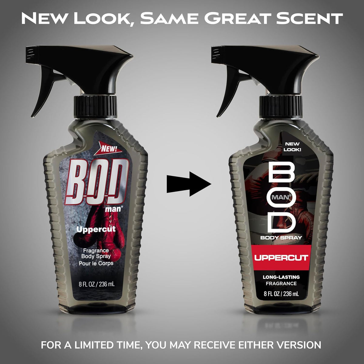 Fragrance Body Spray, Upper Cut, 8 Fl Oz